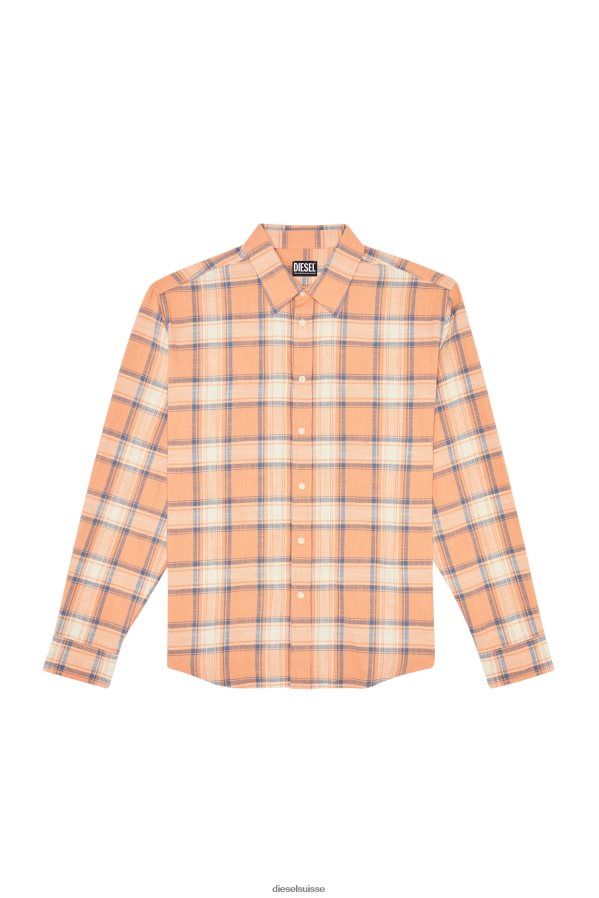 ch Diesel Hommes s-umbe-check-n rose/blanc 0R48H8313 vêtements