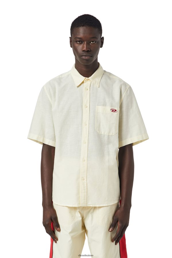 ch Diesel Hommes s-umbe-ssl blanc 0R48H8325 vêtements