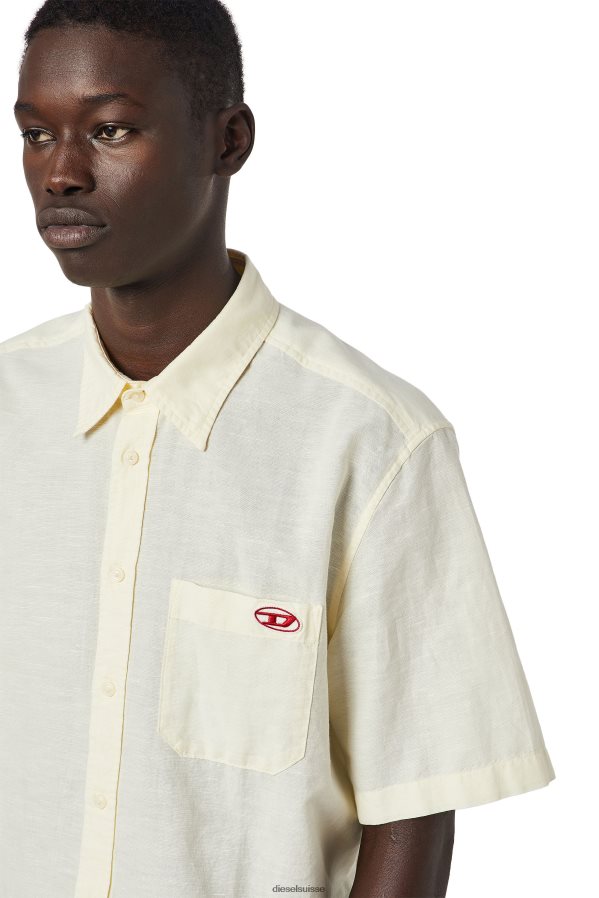 ch Diesel Hommes s-umbe-ssl blanc 0R48H8325 vêtements