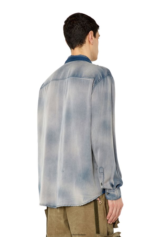 ch Diesel Hommes s-umbe-traiter bleu 0R48H8314 vêtements