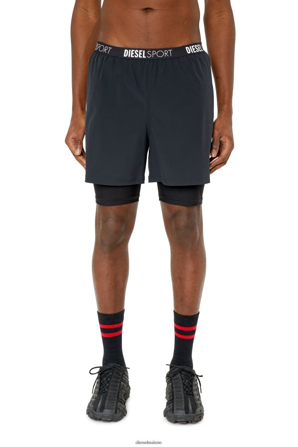 ch Diesel Hommes amwb-addie-wt37 noir 0R48H8481 vêtements