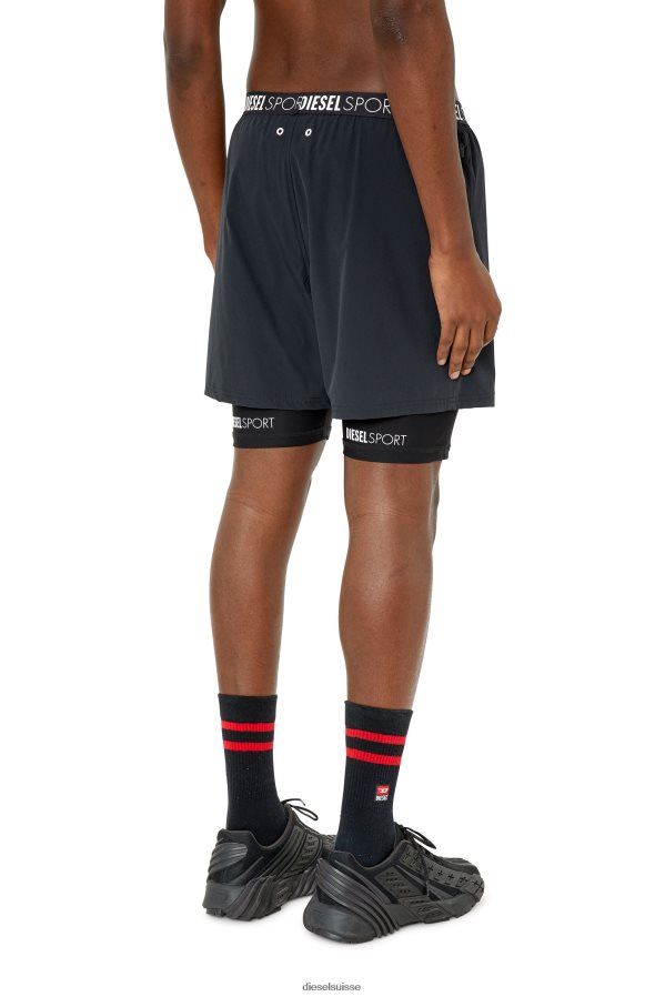 ch Diesel Hommes amwb-addie-wt37 noir 0R48H8481 vêtements