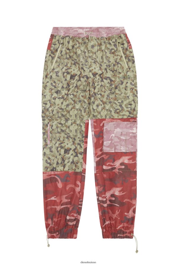 ch Diesel Hommes amwb-sifan-ht08 vert rouge 0R48H8400 vêtements