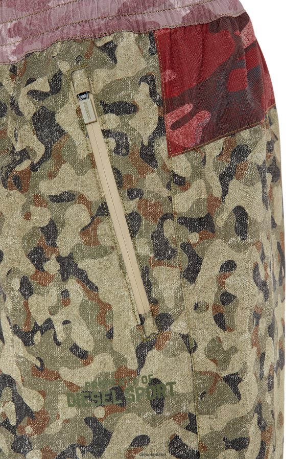 ch Diesel Hommes amwb-sifan-ht08 vert rouge 0R48H8400 vêtements