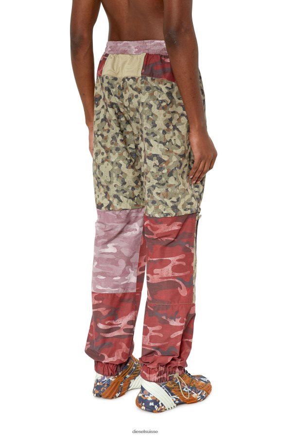 ch Diesel Hommes amwb-sifan-ht08 vert rouge 0R48H8400 vêtements