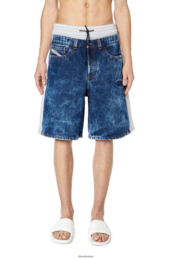 ch Diesel Hommes d-byxo bleu moyen 0R48H8413 vêtements