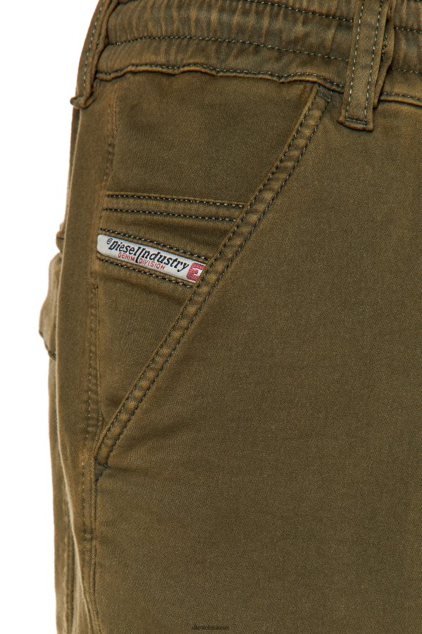 ch Diesel Hommes d-krooley-cargo-short jogg vert militaire 0R48H8379 vêtements