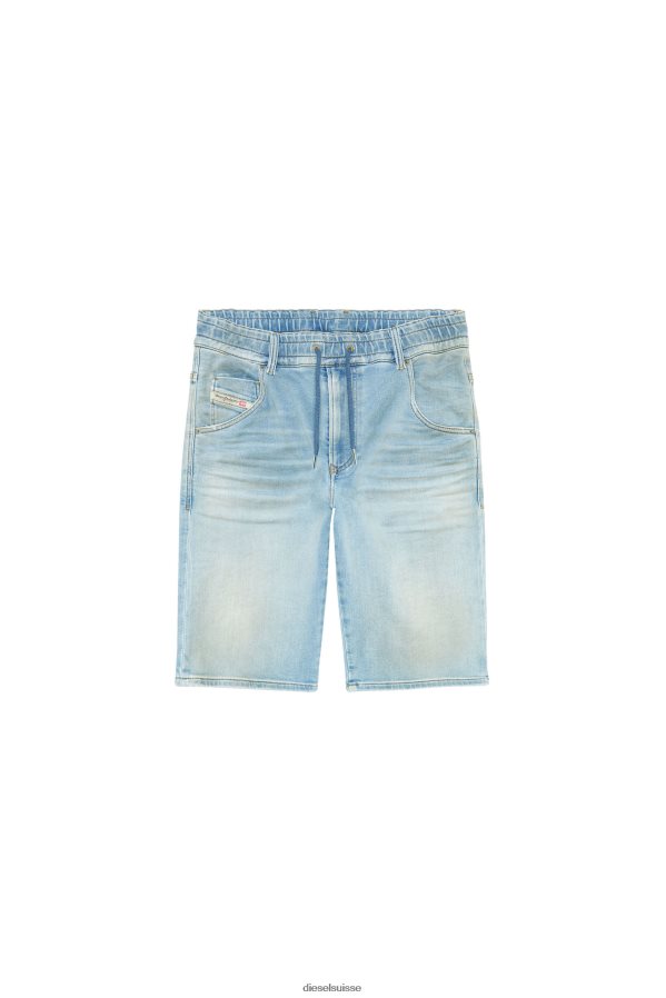 ch Diesel Hommes d-krooshort-z-t bleu clair 0R48H8389 vêtements