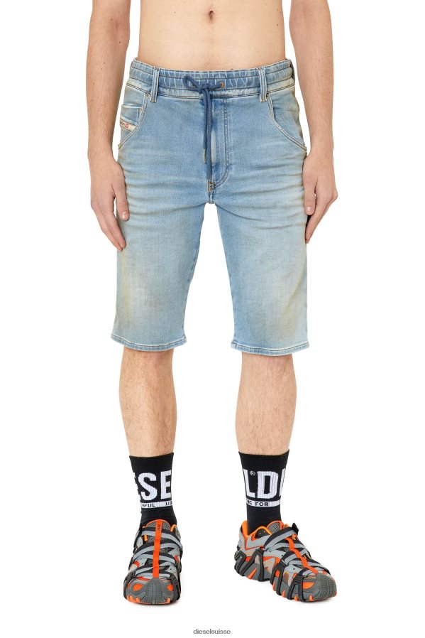 ch Diesel Hommes d-krooshort-z-t bleu clair 0R48H8389 vêtements