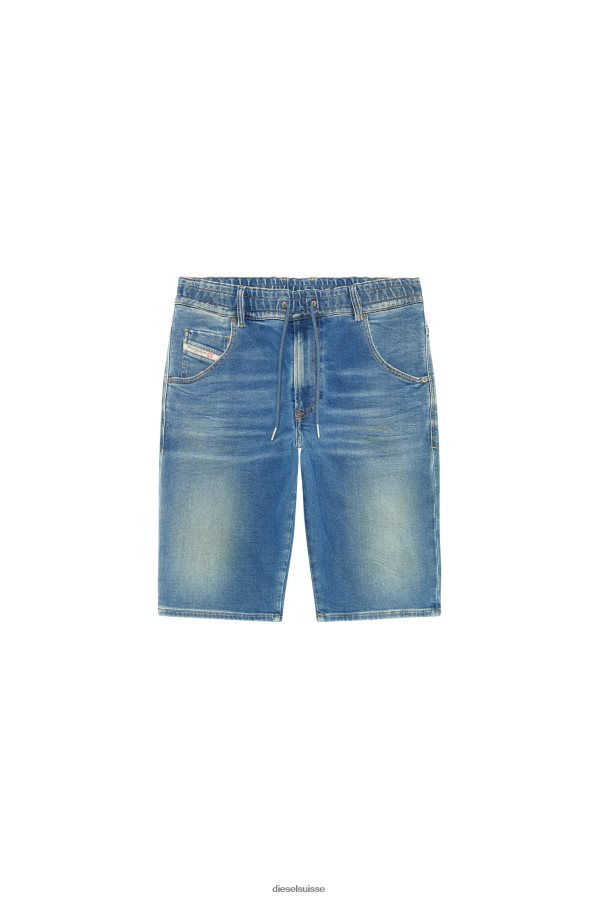 ch Diesel Hommes d-krooshort-z-t bleu moyen 0R48H8377 vêtements