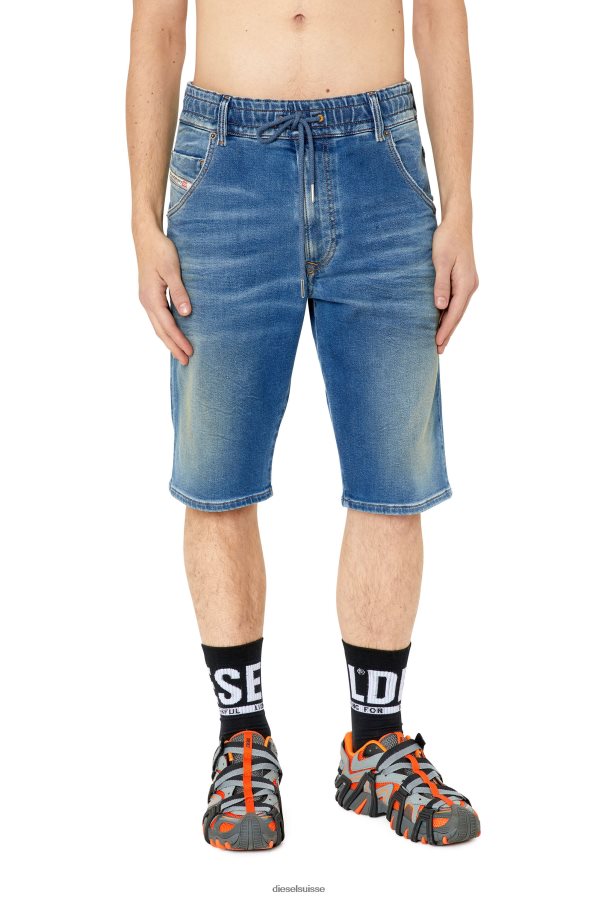 ch Diesel Hommes d-krooshort-z-t bleu moyen 0R48H8377 vêtements