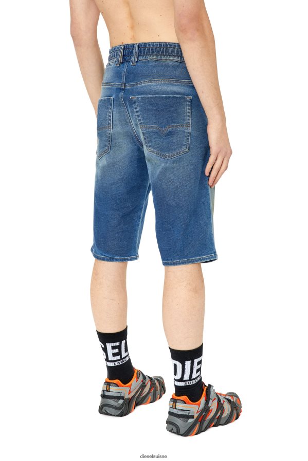 ch Diesel Hommes d-krooshort-z-t bleu moyen 0R48H8377 vêtements