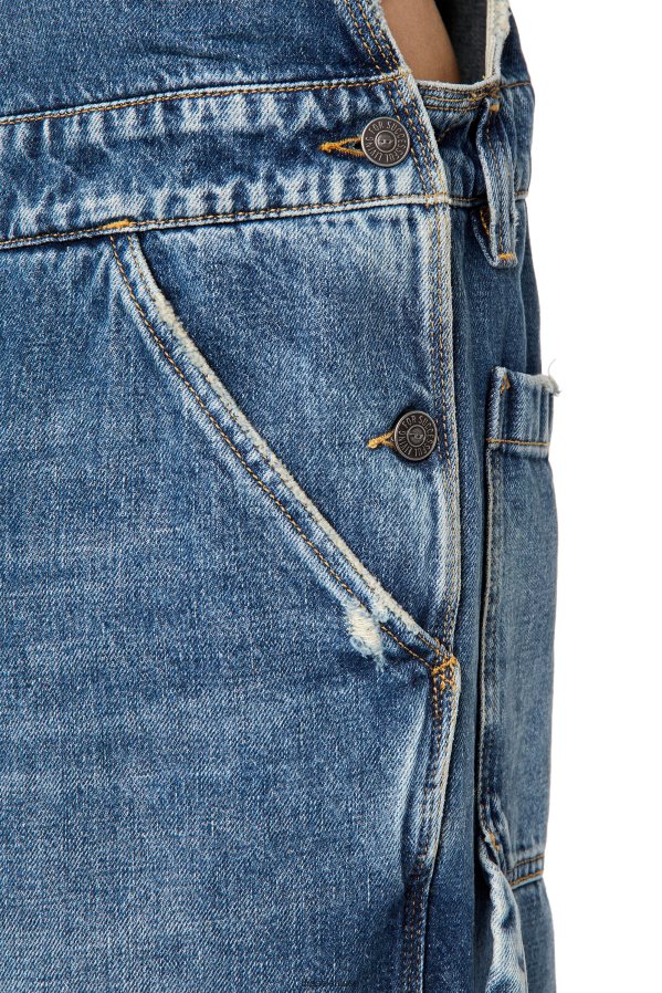 ch Diesel Hommes d-saut-travail bleu moyen 0R48H8401 vêtements