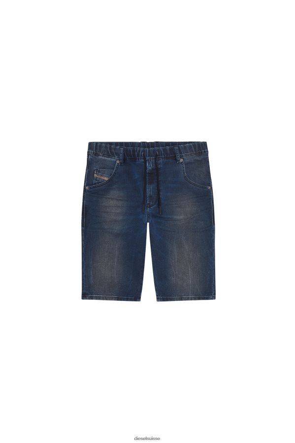 ch Diesel Hommes jean d-krooshort bleu foncé 0R48H8422 vêtements