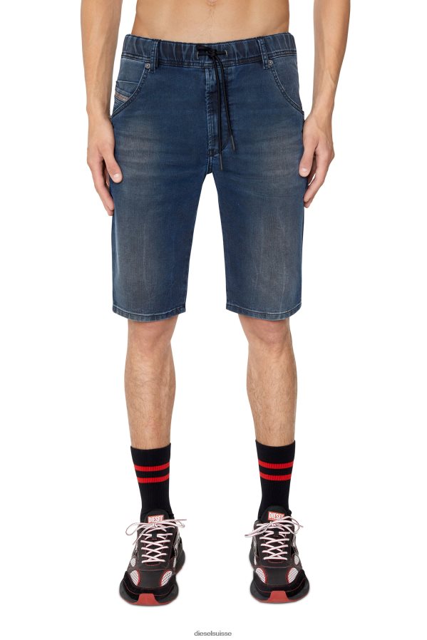 ch Diesel Hommes jean d-krooshort bleu foncé 0R48H8422 vêtements