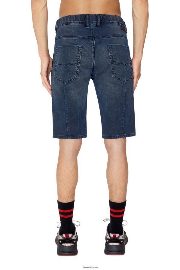 ch Diesel Hommes jean d-krooshort bleu foncé 0R48H8422 vêtements