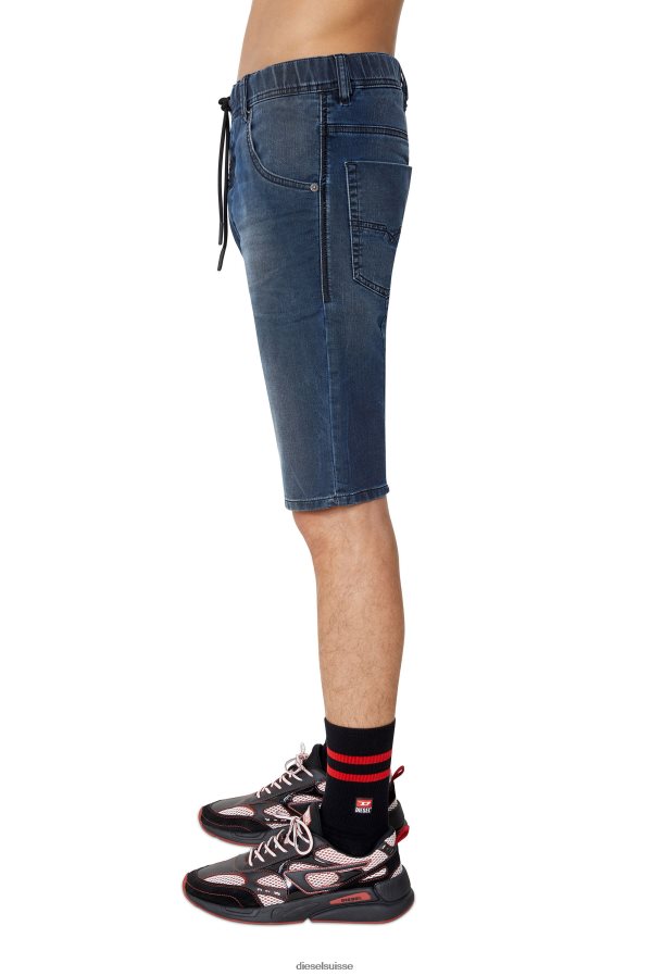 ch Diesel Hommes jean d-krooshort bleu foncé 0R48H8422 vêtements