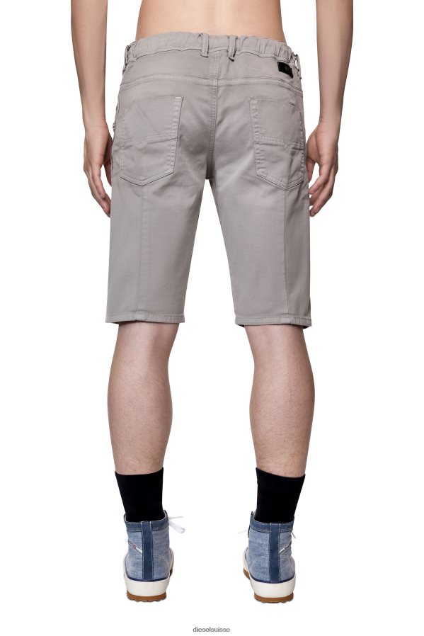 ch Diesel Hommes jean d-krooshort gris 0R48H8369 vêtements