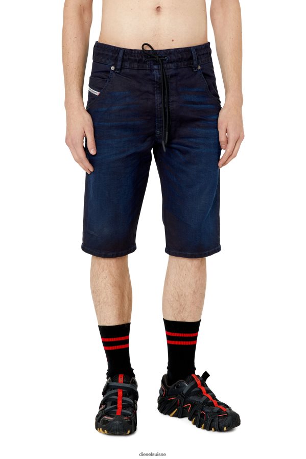 ch Diesel Hommes jean d-krooshort-z bleu foncé 0R48H8393 vêtements