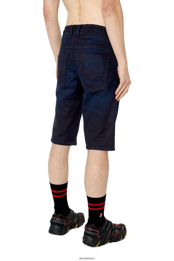 ch Diesel Hommes jean d-krooshort-z bleu foncé 0R48H8393 vêtements