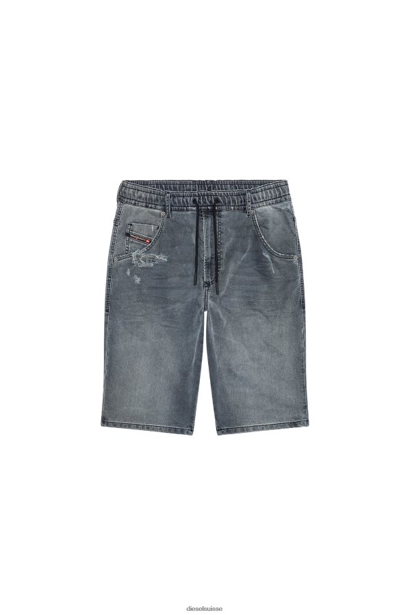 ch Diesel Hommes jean d-krooshort-z noir 0R48H8373 vêtements