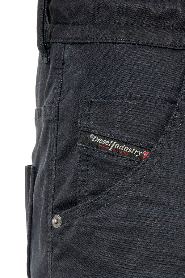 ch Diesel Hommes jean d-krooshort-z noir/gris foncé 0R48H8394 vêtements