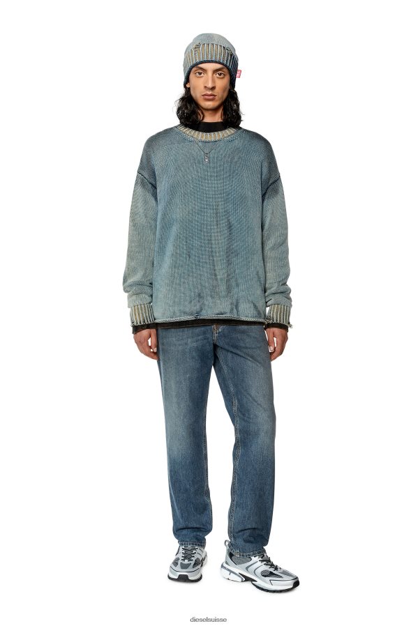 ch Diesel Hommes jean fuselé 2023 d-finitive 09f74 bleu moyen 0R48H8341 vêtements