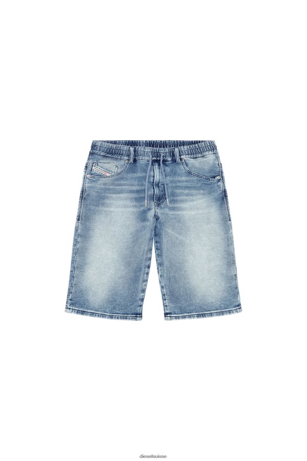 ch Diesel Hommes jogging court d-krooley bleu clair 0R48H8356 vêtements