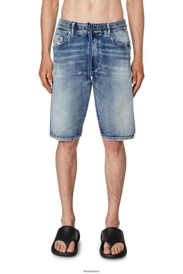 ch Diesel Hommes jogging court d-krooley bleu clair 0R48H8356 vêtements