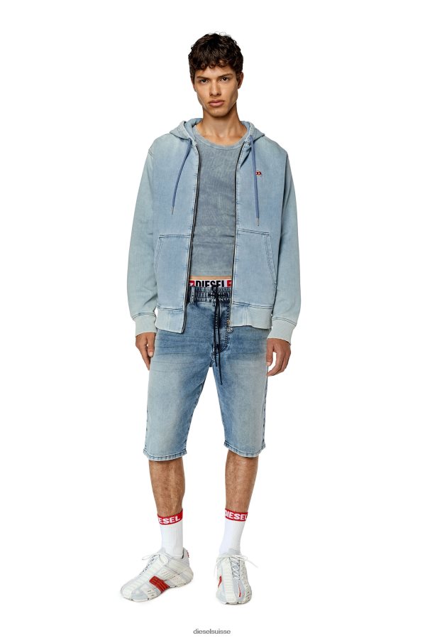 ch Diesel Hommes jogging court d-krooley bleu moyen 0R48H8376 vêtements