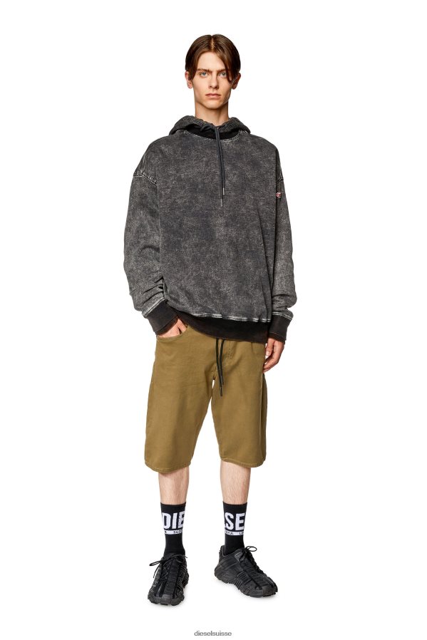 ch Diesel Hommes jogging court d-krooley vert militaire 0R48H8345 vêtements