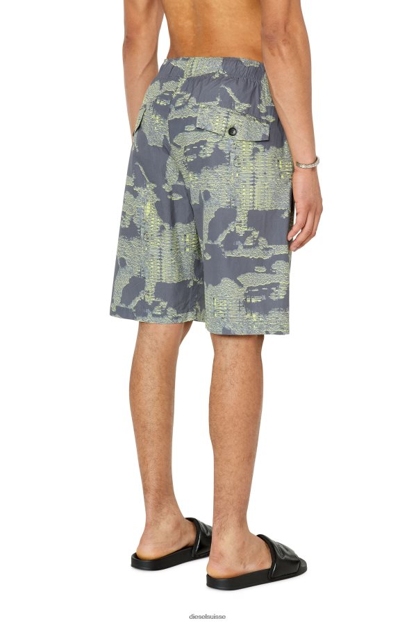 ch Diesel Hommes p-ferg vert gris 0R48H8397 vêtements