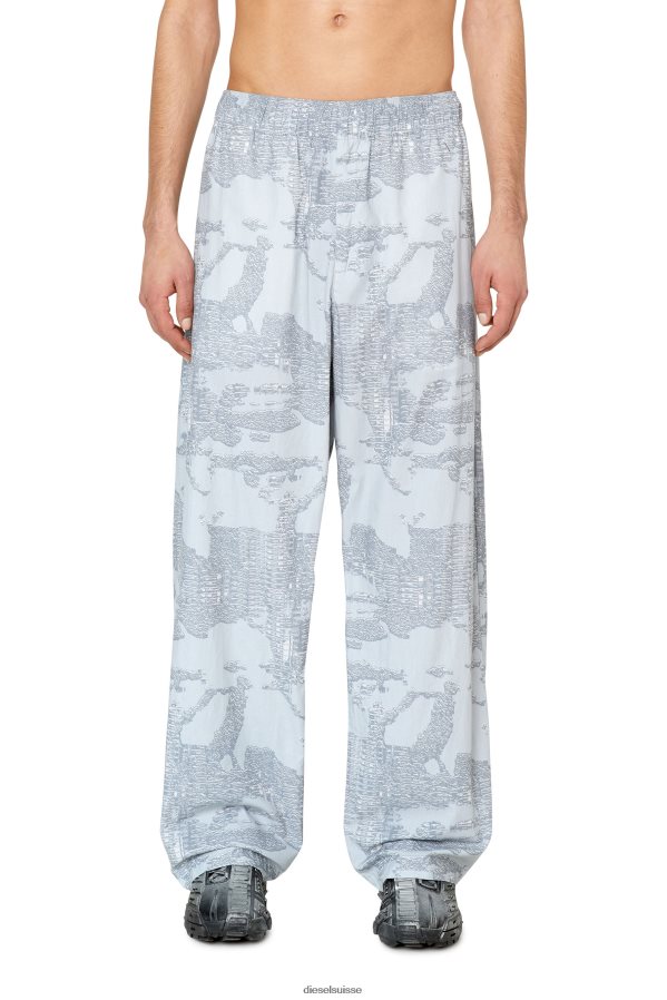 ch Diesel Hommes p-fergy-e bleu gris 0R48H8406 vêtements