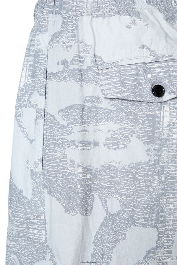 ch Diesel Hommes p-fergy-e bleu gris 0R48H8406 vêtements