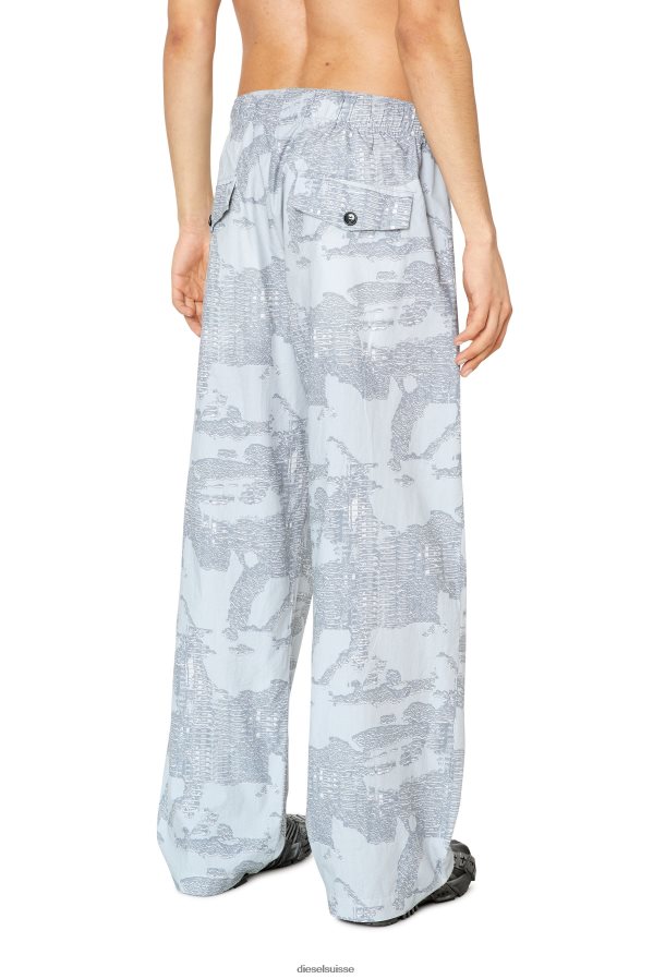 ch Diesel Hommes p-fergy-e bleu gris 0R48H8406 vêtements