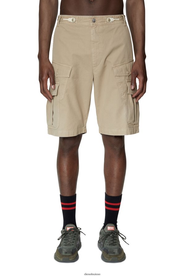 ch Diesel Hommes p-joffe-sho beige 0R48H8407 vêtements