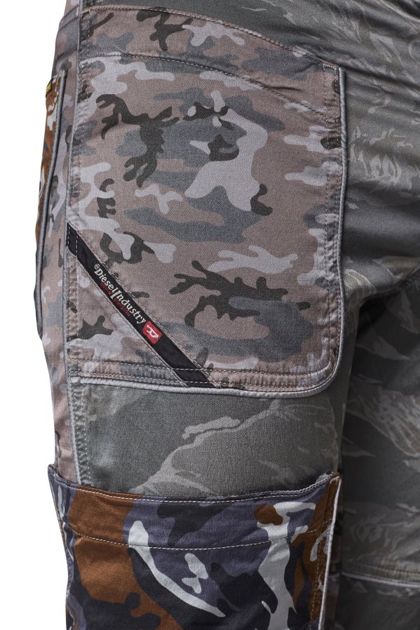 ch Diesel Hommes p-jose-cmf gris brun 0R48H8365 vêtements