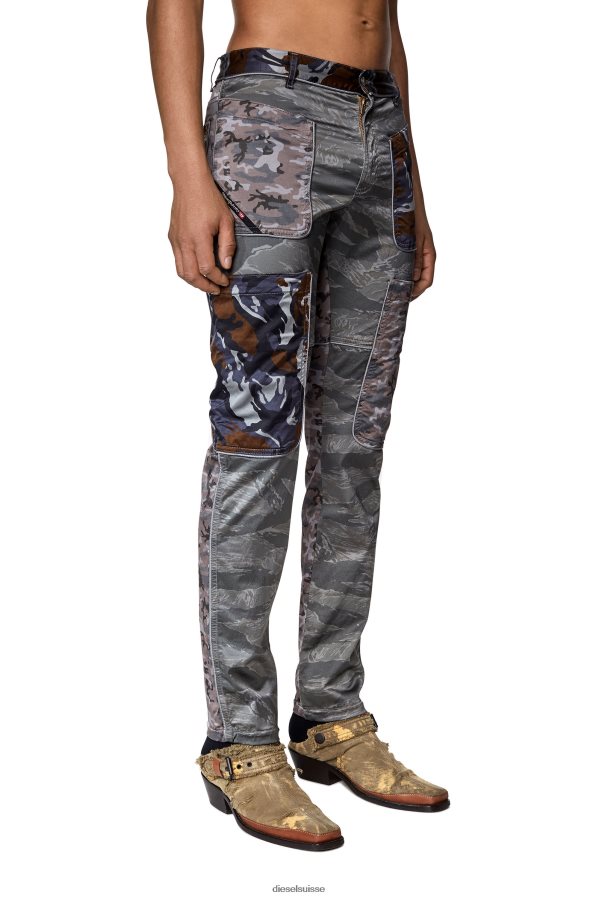 ch Diesel Hommes p-jose-cmf gris brun 0R48H8365 vêtements