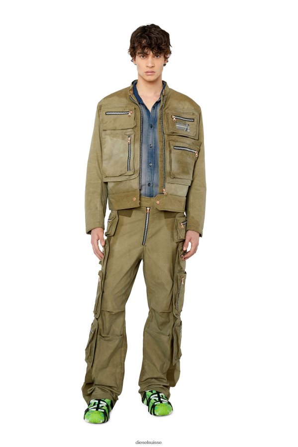 ch Diesel Hommes p-kon vert militaire 0R48H8412 vêtements