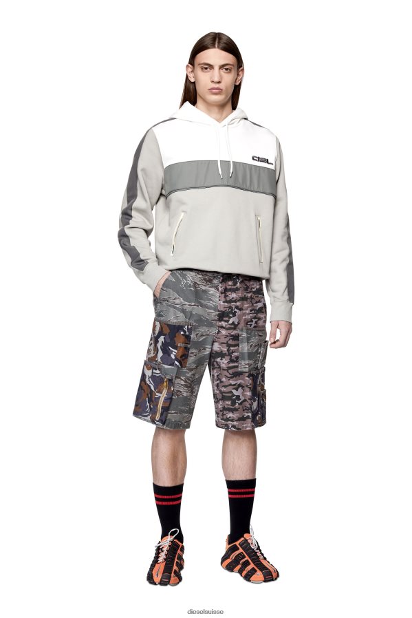 ch Diesel Hommes p-pierre-cmf marron/gris 0R48H8337 vêtements