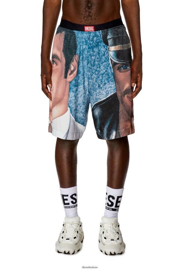 ch Diesel Hommes pr-p-toll-sho-23a bleu 0R48H8357 vêtements