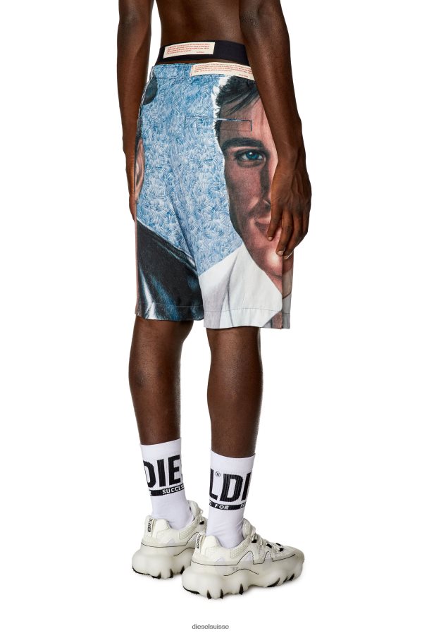 ch Diesel Hommes pr-p-toll-sho-23a bleu 0R48H8357 vêtements