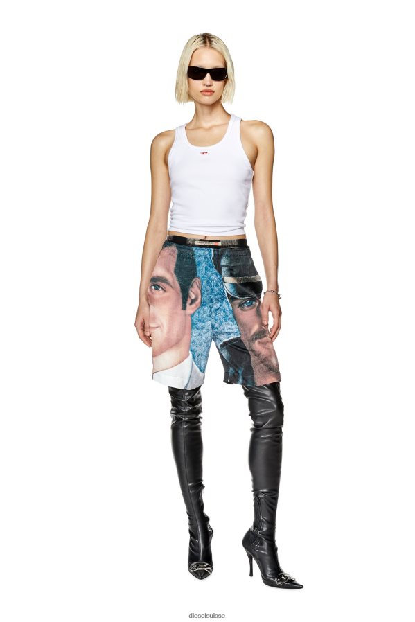 ch Diesel Hommes pr-p-toll-sho-23a bleu 0R48H8357 vêtements