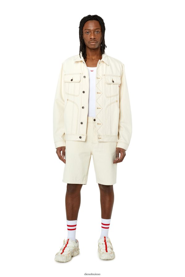 ch Diesel Hommes régulier-court blanc 0R48H8371 vêtements