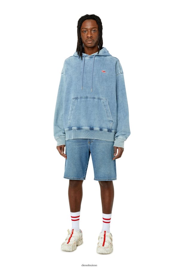 ch Diesel Hommes régulier-court bleu clair 0R48H8372 vêtements