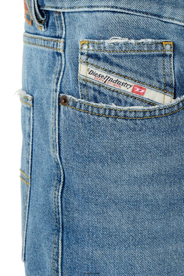 ch Diesel Hommes régulier-court bleu clair 0R48H8372 vêtements