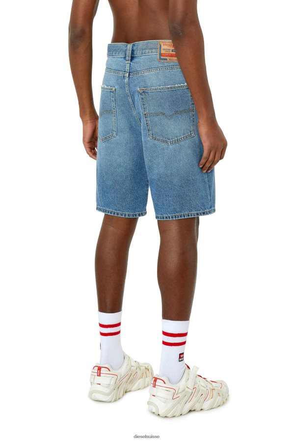 ch Diesel Hommes régulier-court bleu clair 0R48H8372 vêtements