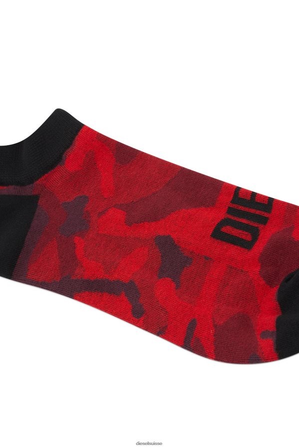 ch Diesel Hommes skm-gost-threepack rouge noir 0R48H8459 vêtements