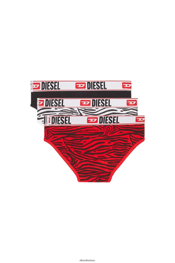 ch Diesel Hommes umbr-andrethreepack rouge noir 0R48H8436 vêtements