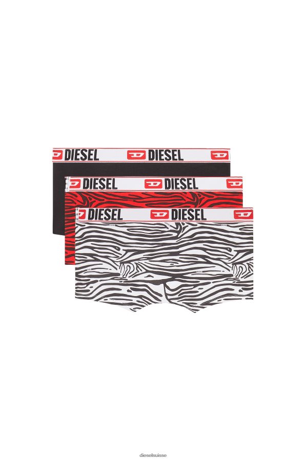 ch Diesel Hommes umbx-damienthreepack blanc rouge 0R48H8434 vêtements